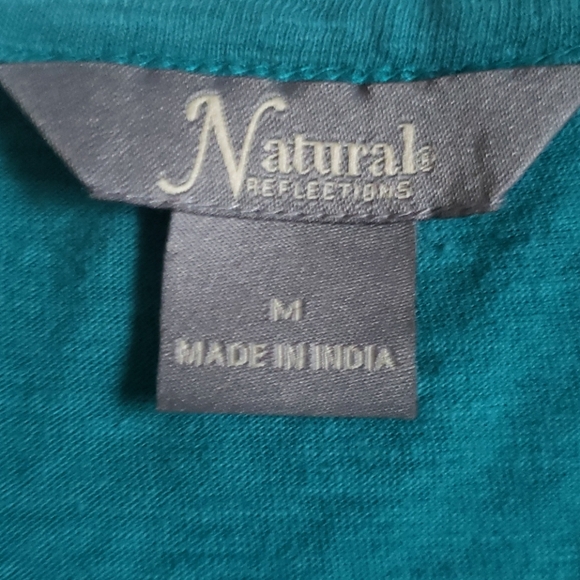 Natural Reflections Tee with Embroidery - Picture 3 of 7